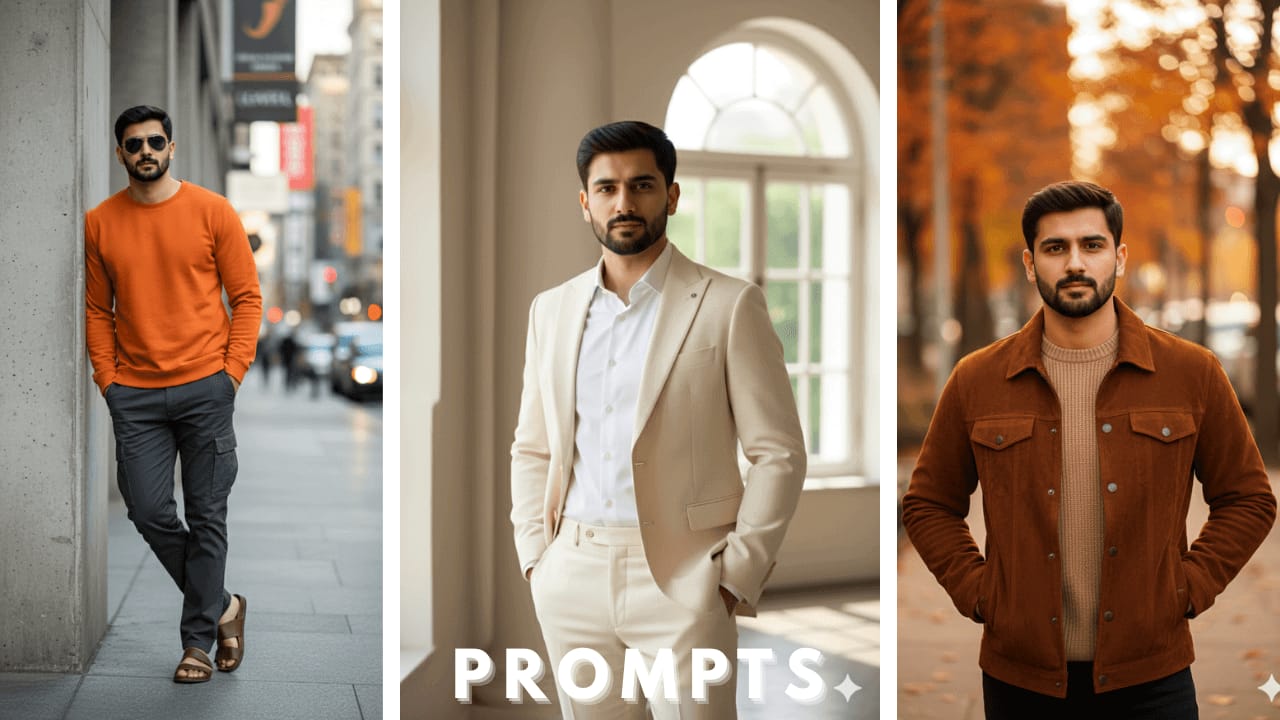 face-locked ai photo editing prompts for men