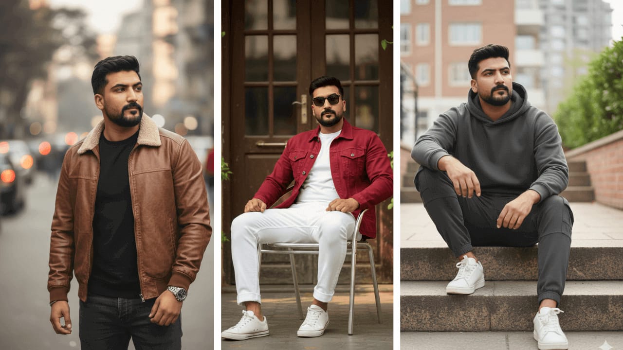 Indian Boy AI Photo Prompts for Indo-Western and Streetwear fashion