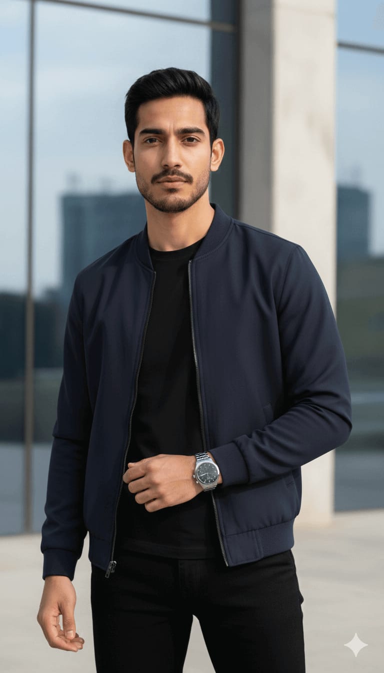 Minimal Street Bomber Look