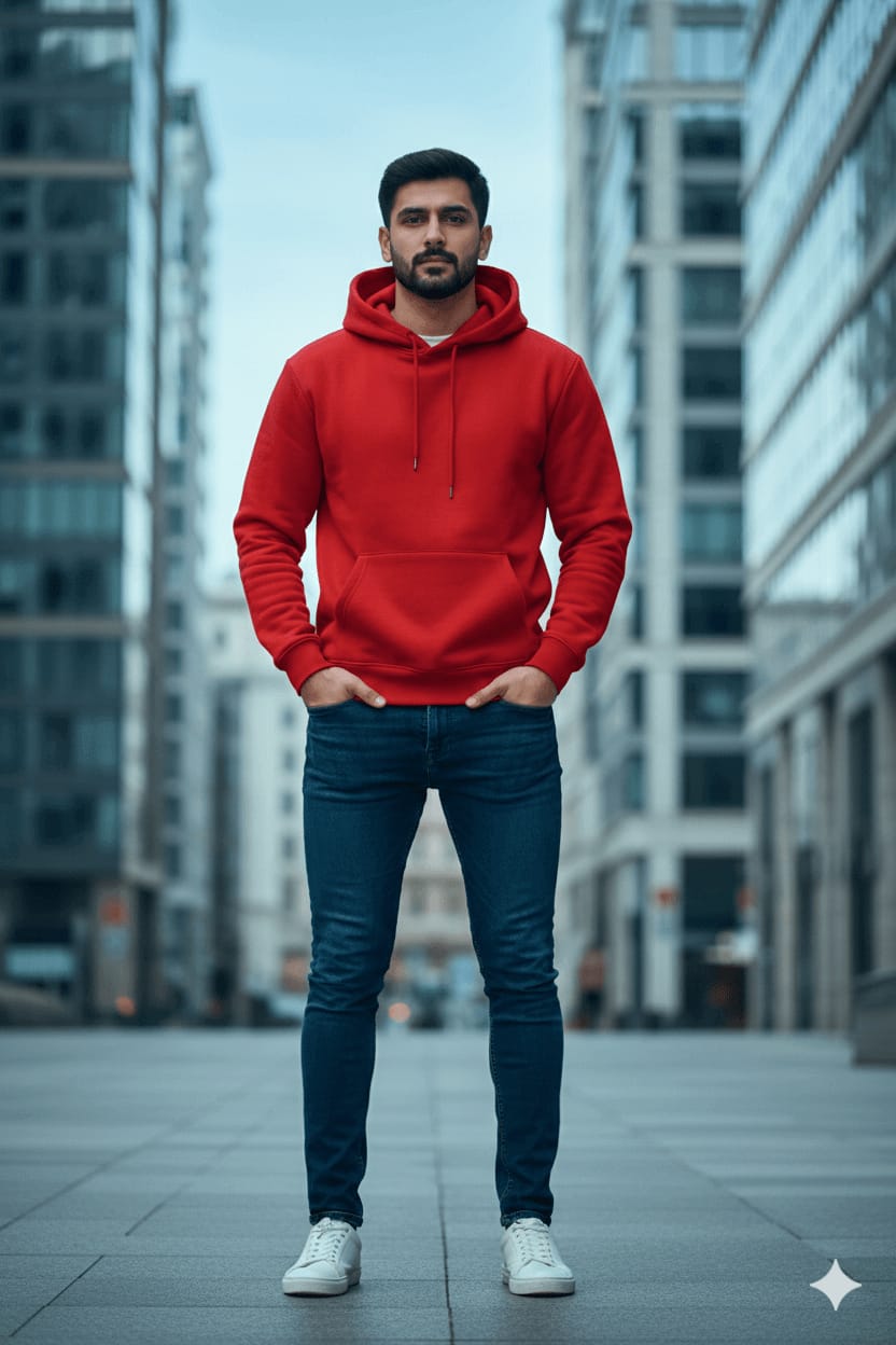 Modern Hoodie City Look