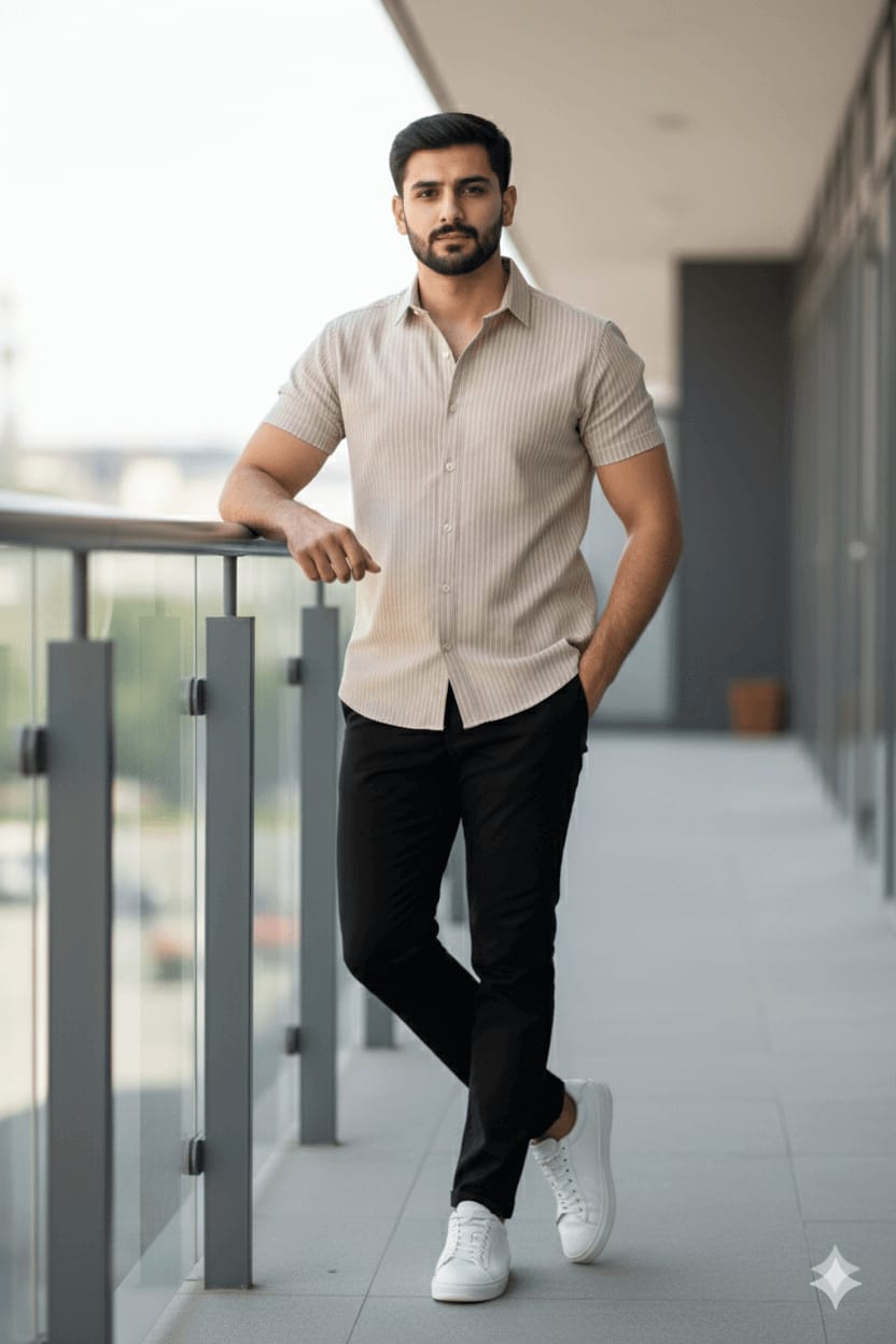 Modern Balcony Casual Look