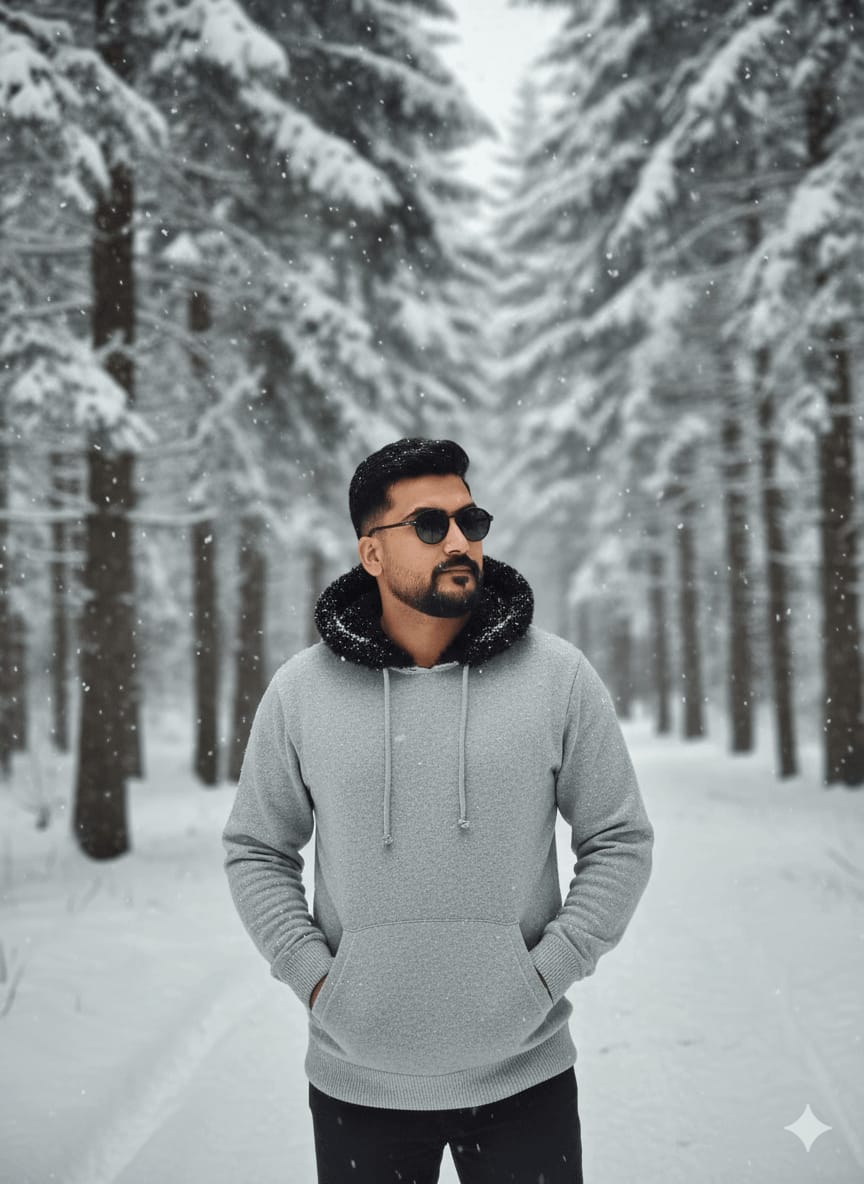 Winter Forest Lifestyle Look